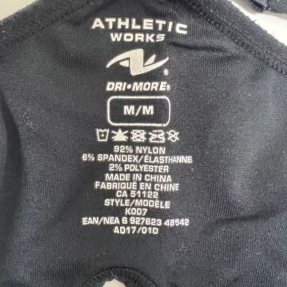 ATHLETIC WORKS SPORTS BRA SIZE MEDIUM - Picture 5 of 6